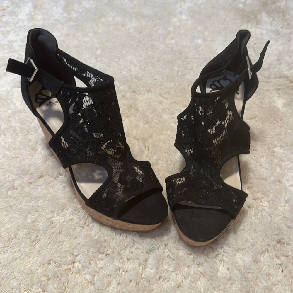Lace heels